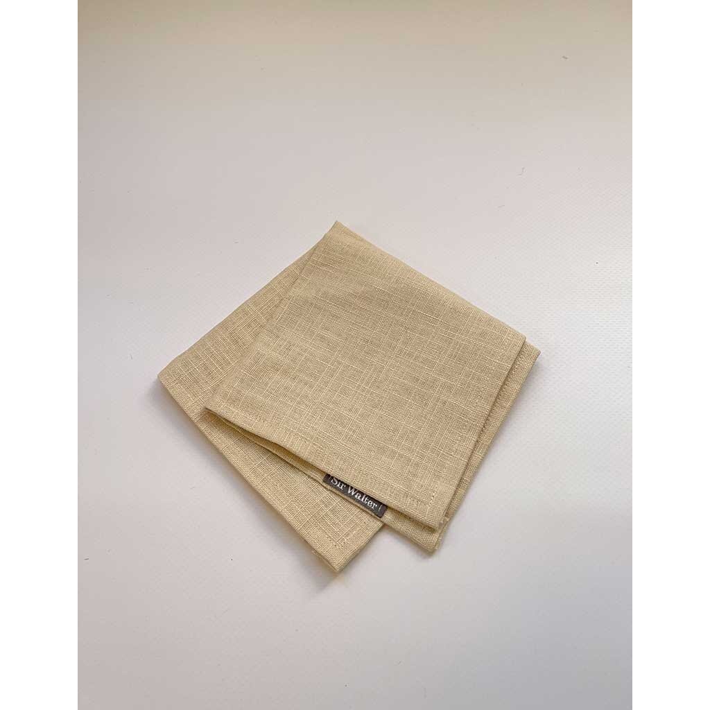 Pañuelo de bolsillo | Soft Oat | Mezcla de lino rami y algodón