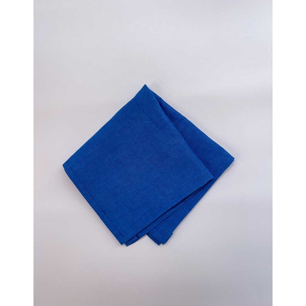 Pochette | Sapphire Bold | Linnen & Katoen mix