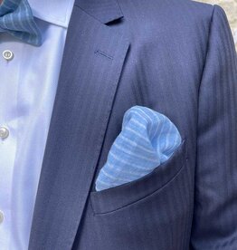 Pocket Square | Seaside Stripe | Cotton