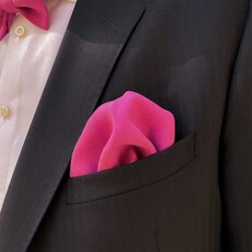 Pocket Square | Plum Bloom | Twill Knit