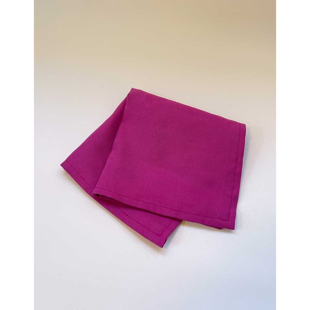 Pochette da taschino | Plum Bloom | Maglia con armatura twill