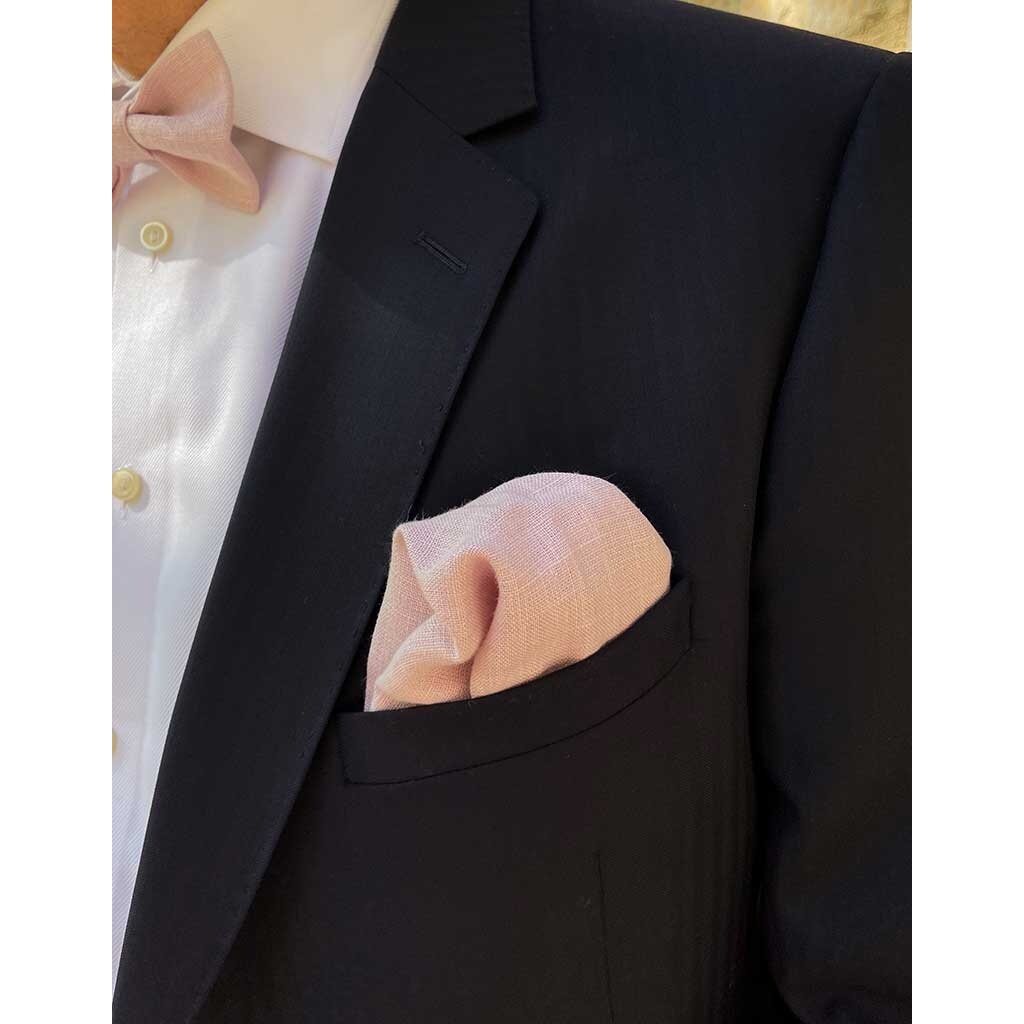 Pocket Square | Rosewood Dust | Linen