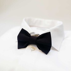 Bow Tie | Noir Éclipse | Crêpe Fabric