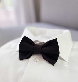 Bow Tie | Noir Éclipse | Crêpe Fabric