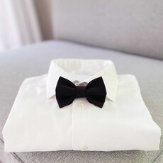 Bow Tie | Noir Éclipse | Crêpe Fabric