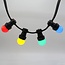 Set van 4 kleuren lampen