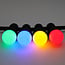 Lot d'ampoules assorties en 4 couleurs