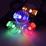 Ampoule LED colorée avec grande enveloppe transparente, Ø60