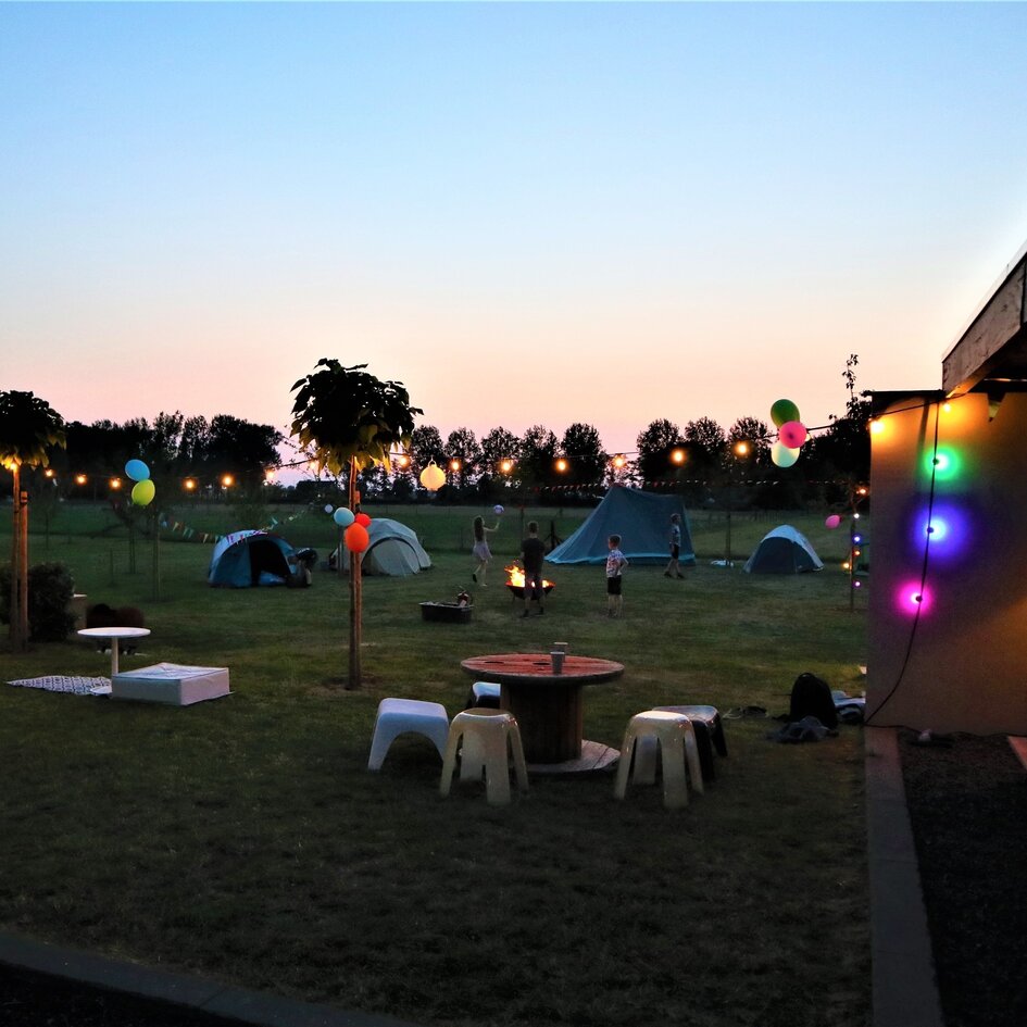 Ampoule LED guinguette, bleu,  à filament, 1 watt