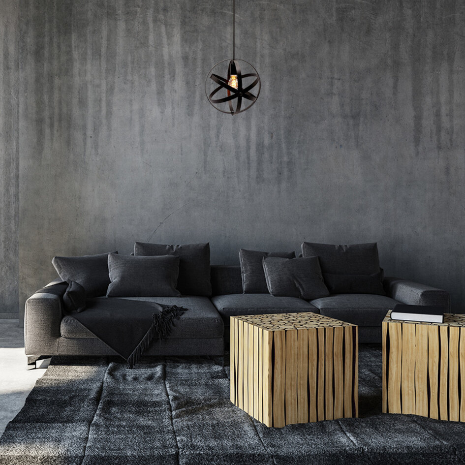 Lampe spirale ADN 4W, 1800K, verre ambré Ø60 - dimmable