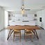 Industriële rosé gouden snoerpendel incl. 5W XL lamp, amber glas, 1800K, Ø95