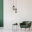 Hanglamp Maya incl. lamp 2,5W tot 10W, amber glas, 2000K, Ø60