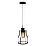 Lampe suspendue Diego incl. lampe 2.5W à 10W, verre ambré, 2000K, Ø60