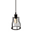 Lampe suspendue Diego incl. lampe 2.5W à 10W, verre ambré, 2000K, Ø60