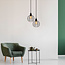 Hanglamp Hugo incl. lamp 2,5W tot 10W, amber glas, 2000K, Ø60