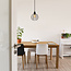Hanglamp Hugo incl. lamp 2,5W tot 10W, amber glas, 2000K, Ø60