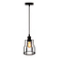 Hanglamp Diego incl. 5W spiraal lamp, amber glas, 1800K, Ø60