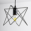 Industriële hanglamp Star in zwart metaal