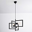 Industriële hanglamp Madrid 4-lichts met metalen constructie
