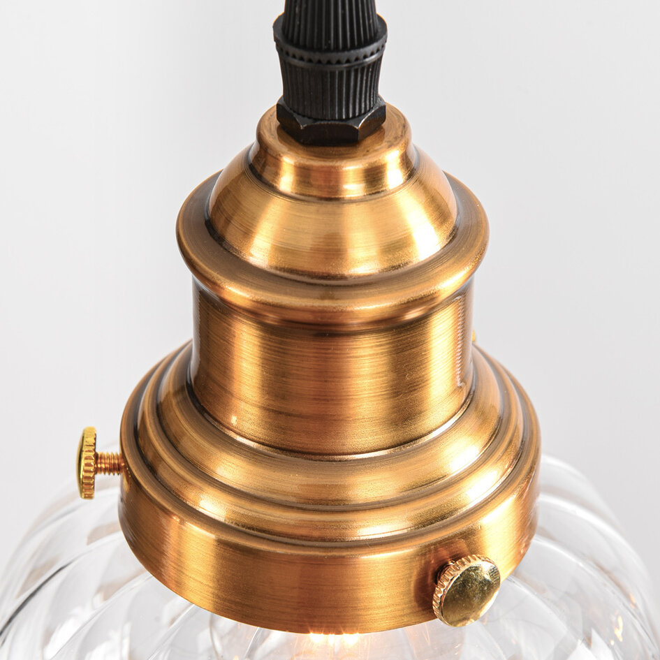 Lampe suspendue Art Déco 4 lumières - Bologna