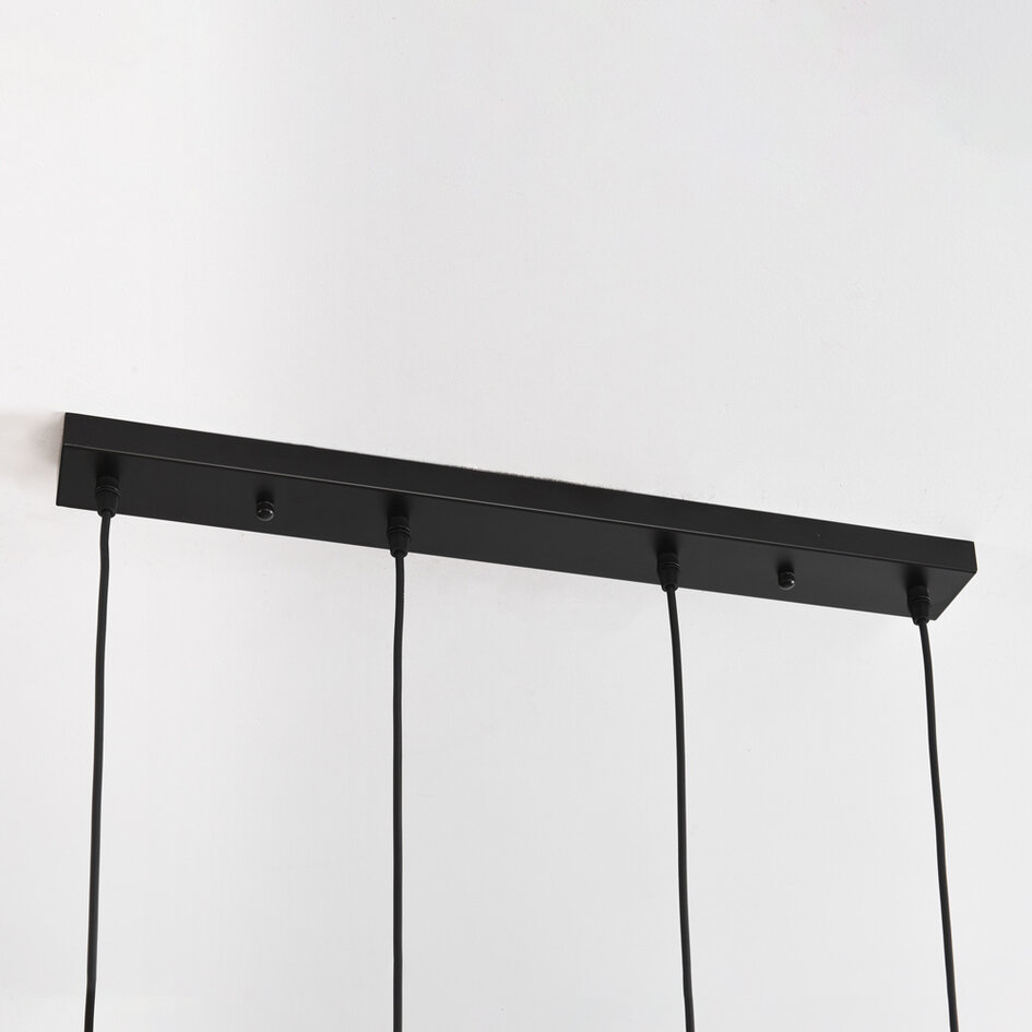 Lampe suspendue Art Déco 4 lumières - Bologna