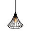 Hanglamp Kiki incl. 5W spiraal lamp, amber glas, 1800K, Ø60
