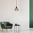 Suspension Kiki incl. ampoule spirale 5W, verre ambré, 1800K, Ø95
