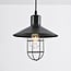 Industriële hanglamp Kiev van zwart staal