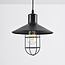 Suspension industrielle Kiev en acier noir