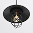 Suspension industrielle Kiev en acier noir