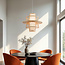 Lampe suspendue rurale en couches de bambou - Kyoto