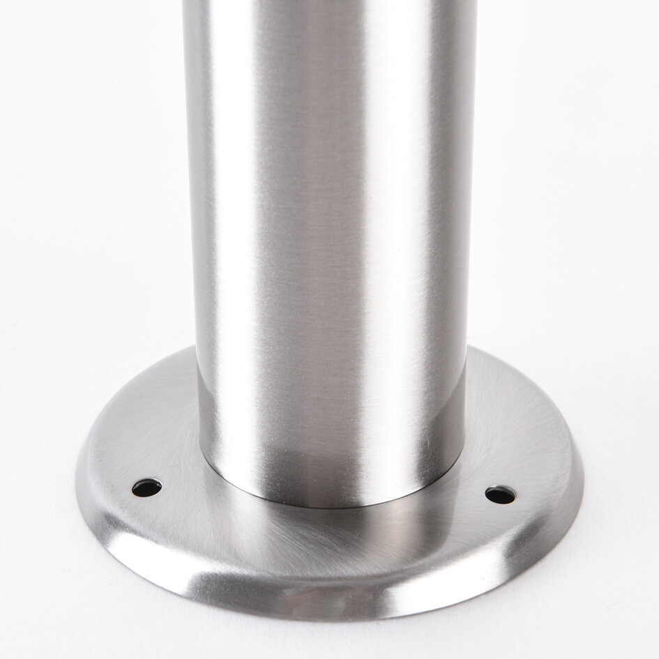 Klassieke buitenlamp Rocco RVS, 45 cm