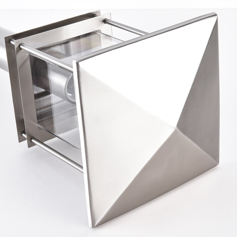 Lampe extérieur classique Rocco en acier inoxydable, 45 cm