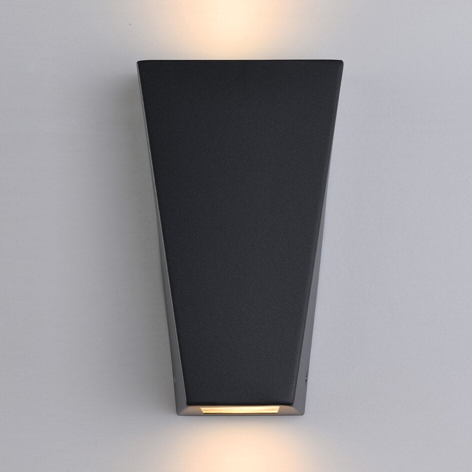 Applique 2 lumières Luisa - inox noir