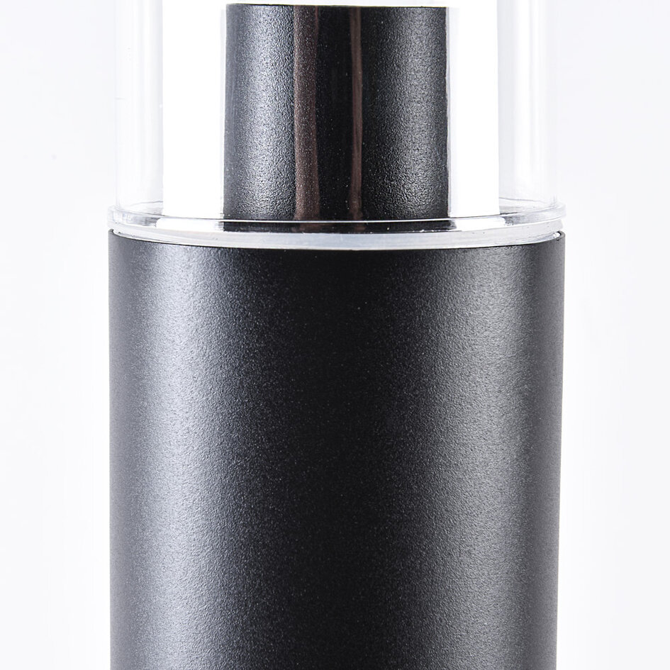 RVS staande buitenlamp  Stella zwart, 50 cm