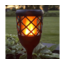 Lampe de table solaire 2W avec effet de flamme