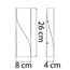 Applique industrielle d'extérieur Aurelia - anthracite