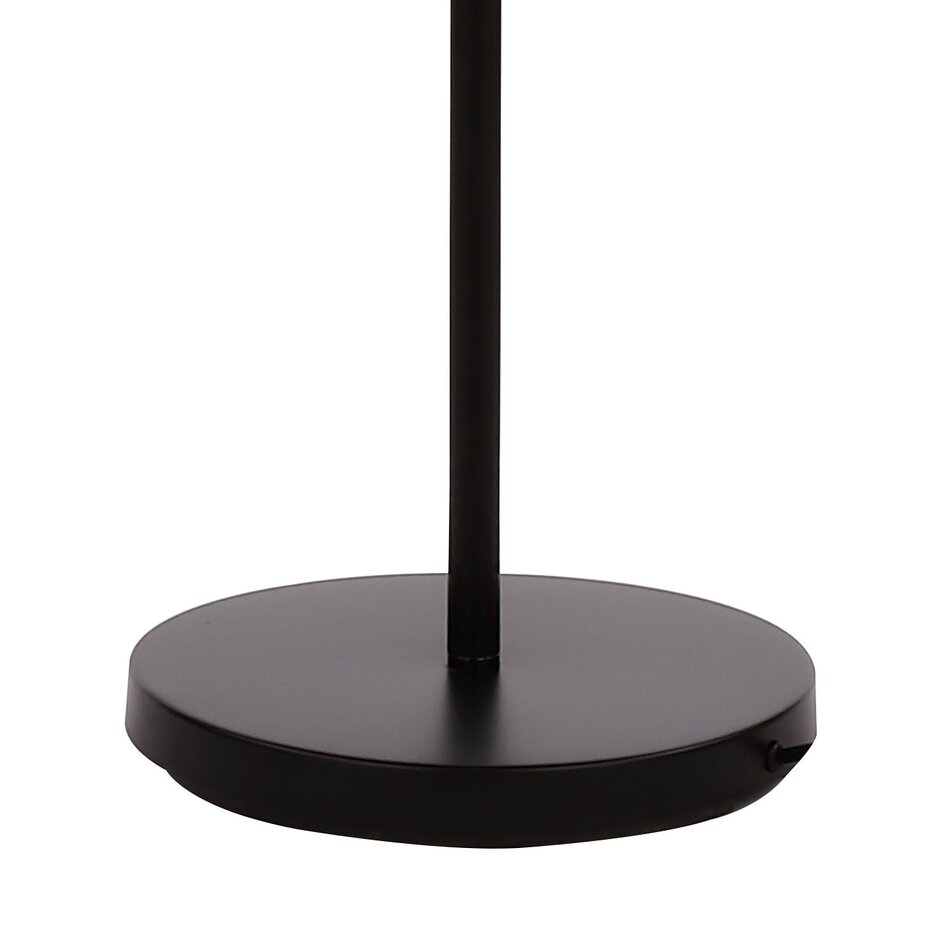 Lampadaire John doré et noir