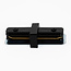 Connecteur droit pour rail monophasé, noir