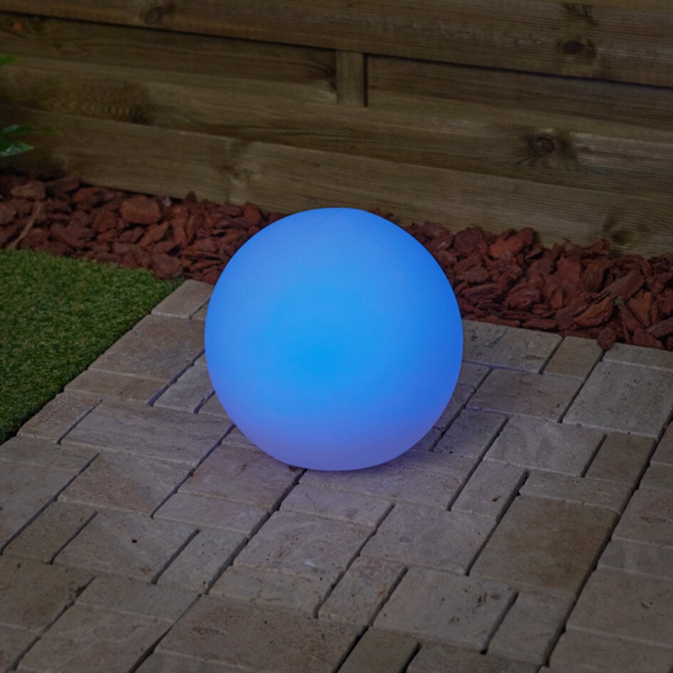 Lampe d'extérieur solaire LED Denver - blanc
