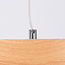 Slimme hanglamp Ami met LED en Tuya Smart app - houtoptiek