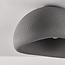 Plafondlamp Stone Craft met steeneffect 48 cm - grijs