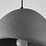Suspension Wabi Sabi Cemento gris effet pierre - 38 cm