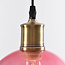 1-lichts hanglamp Liya in rood glas, variant 3
