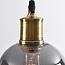 1-lichts hanglamp Verona - smoke -  langwerpig egaal