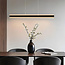 Minimalistische up-down lamp Andre - 3-staps dimbare LEDs - Zwart