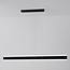 Minimalistische up en down light Andre - 3-staps dimbare LEDs - Zwart