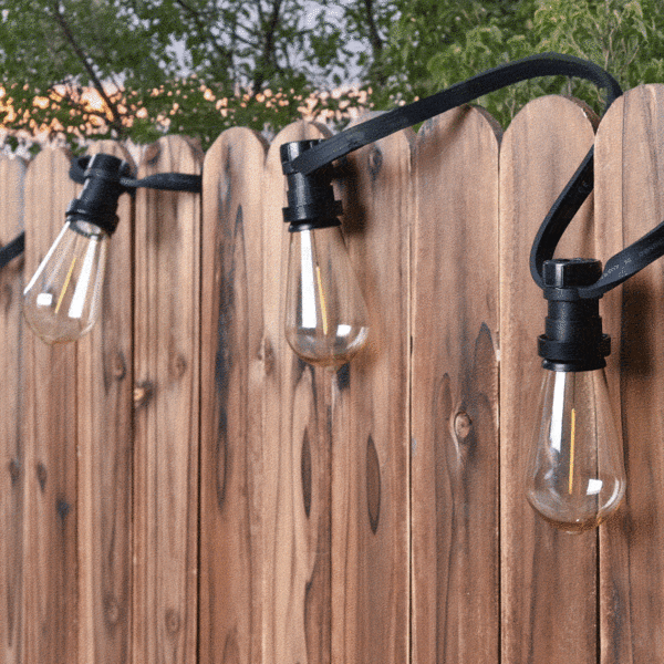 Ampoule LED E27 à effet de lumière tombante 1,5W, 6000K