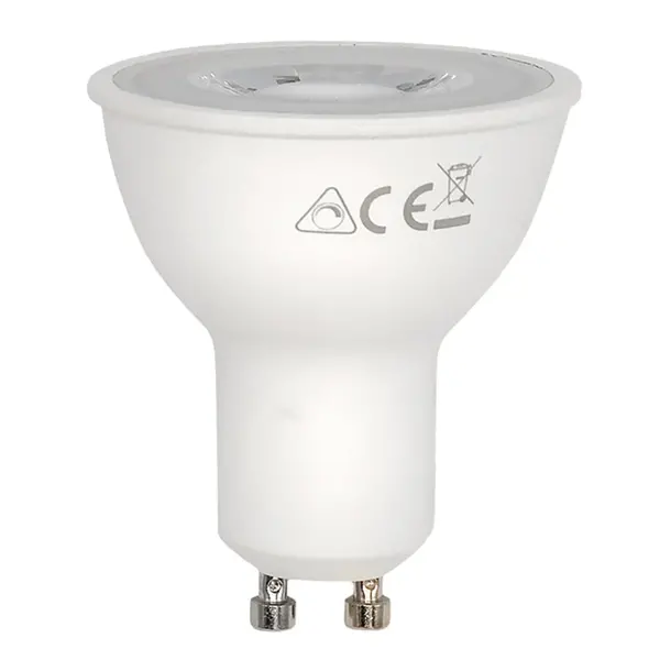 Ampoule LED GU10 à intensité variable (3 niveaux), 7 W, 2700 K - 100°