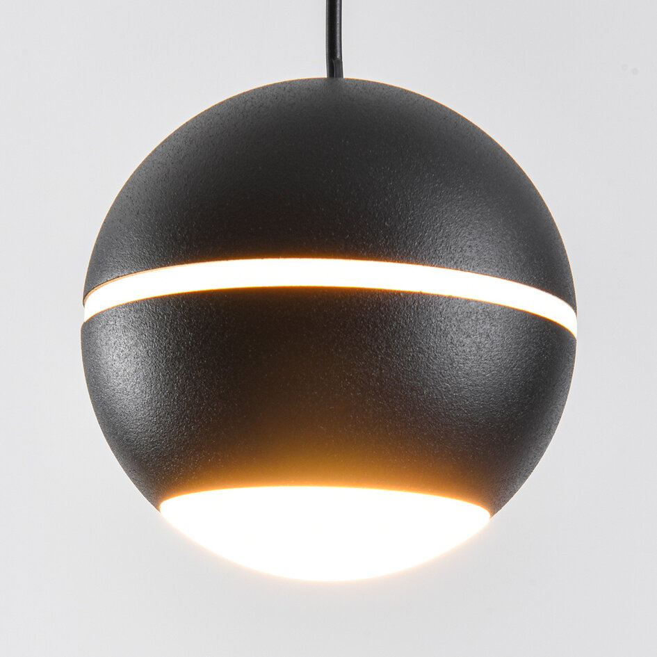 7W railspot 1-fase Ona met dimbare LEDs - zwart (prijs per stuk)